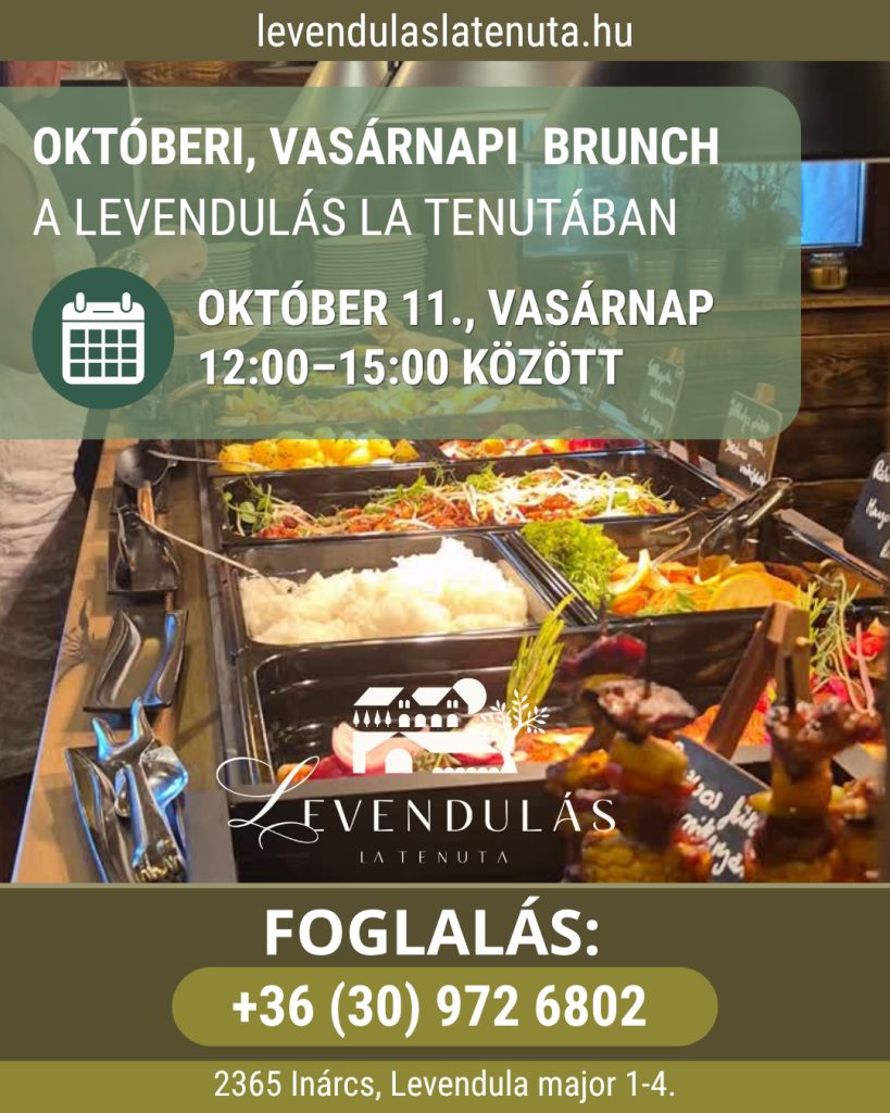 Brunch október levendulás